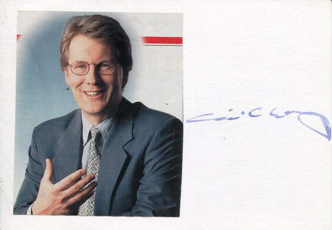 Wulff, Christian autograph