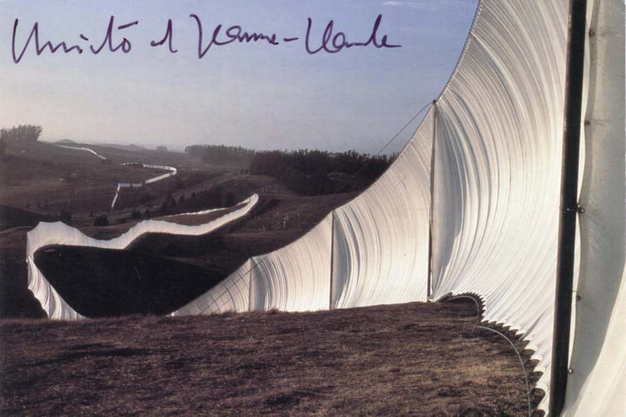  Christo &amp; Jeanne-Claude Autograph Autogramm | ID 7586997698709