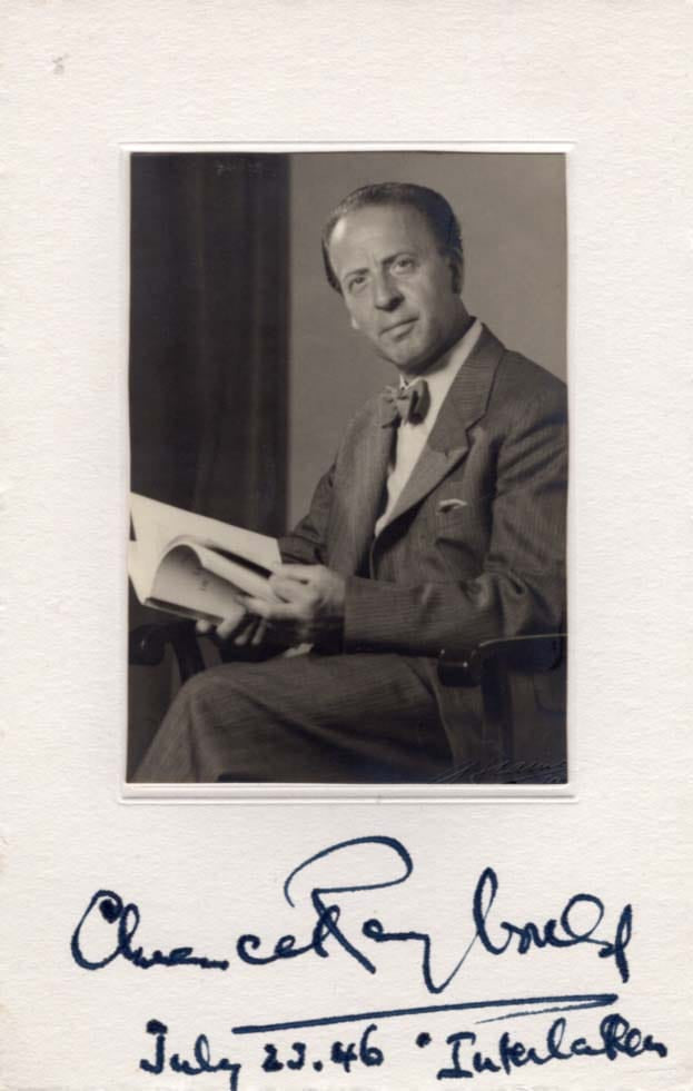 Clarence Raybould Autograph Autogramm | ID 7840922566805