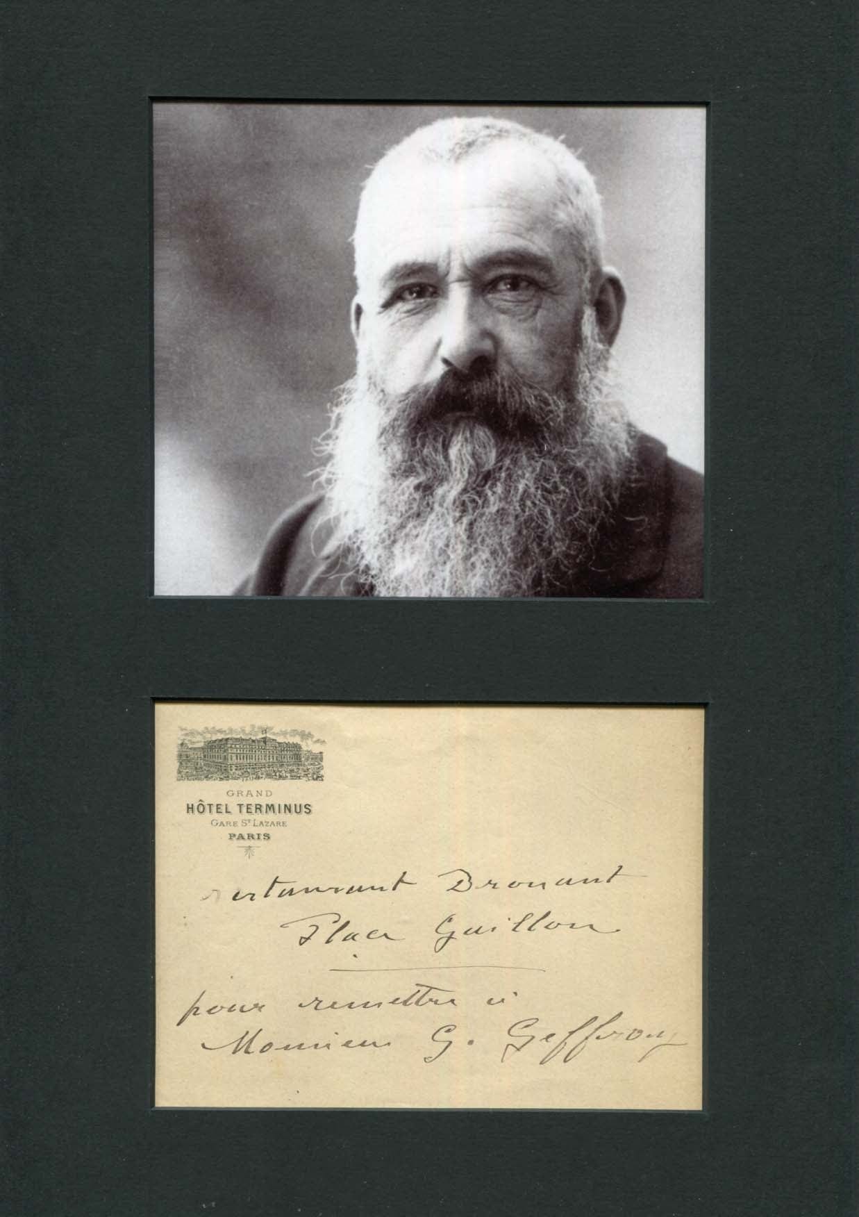 Claude Monet Autograph Autogramm | ID 7563829149845