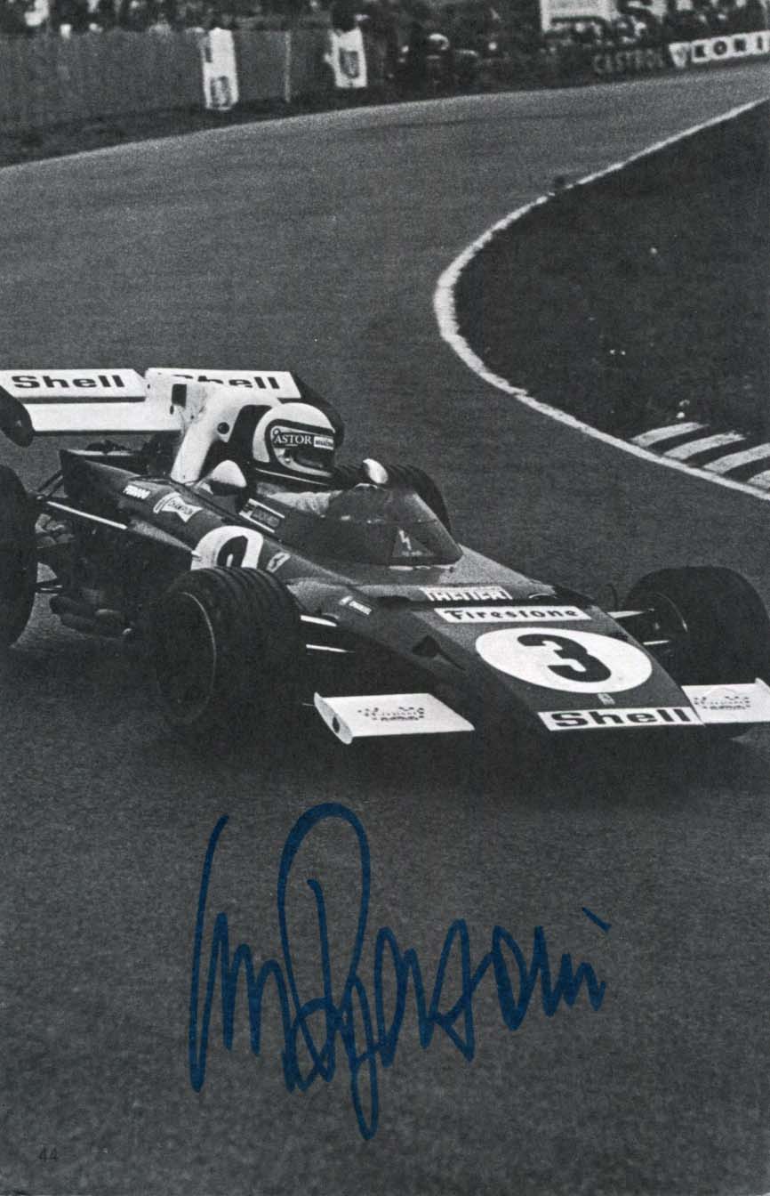 Clay Regazzoni Autogramm