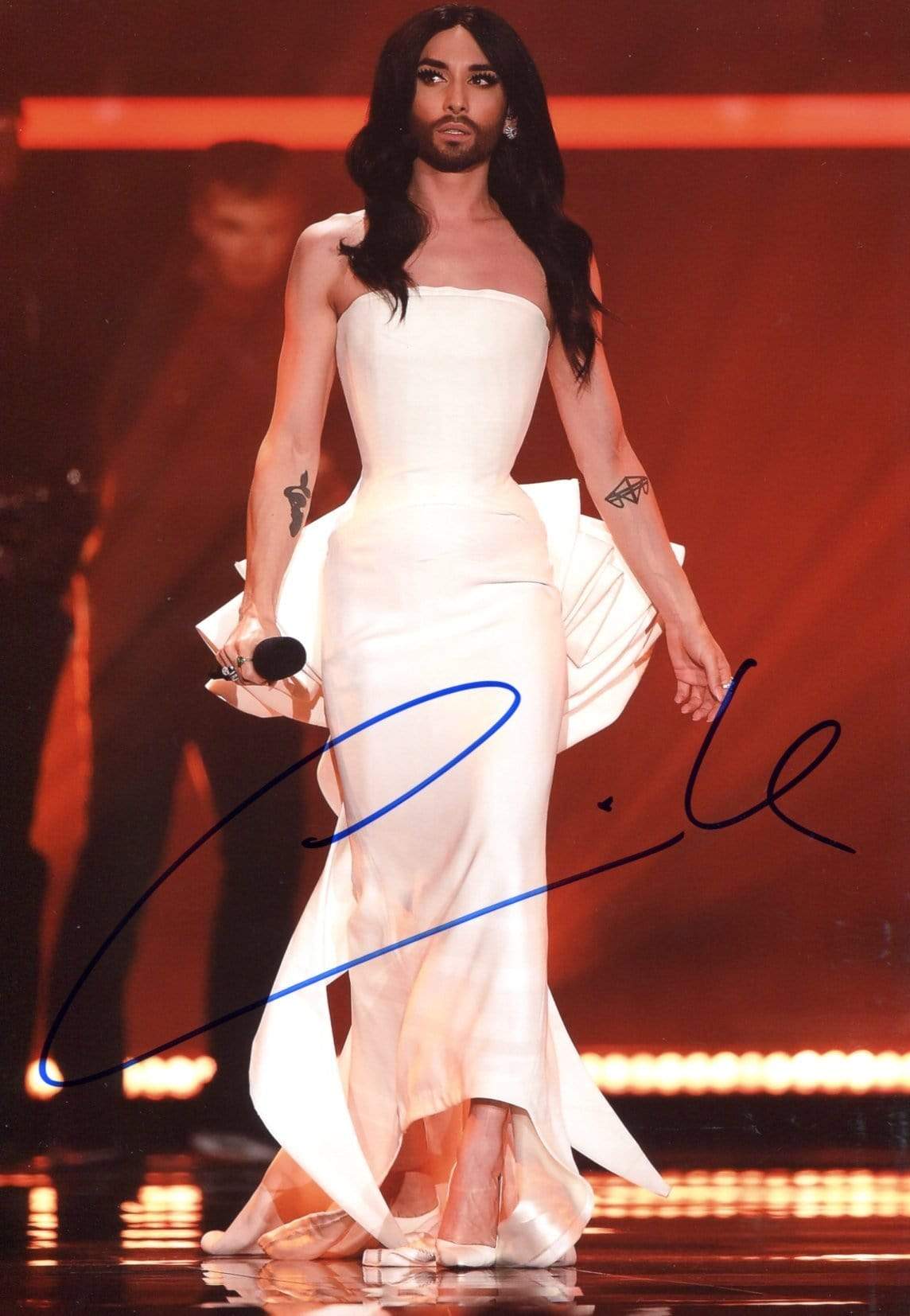 Wurst, Conchita autograph