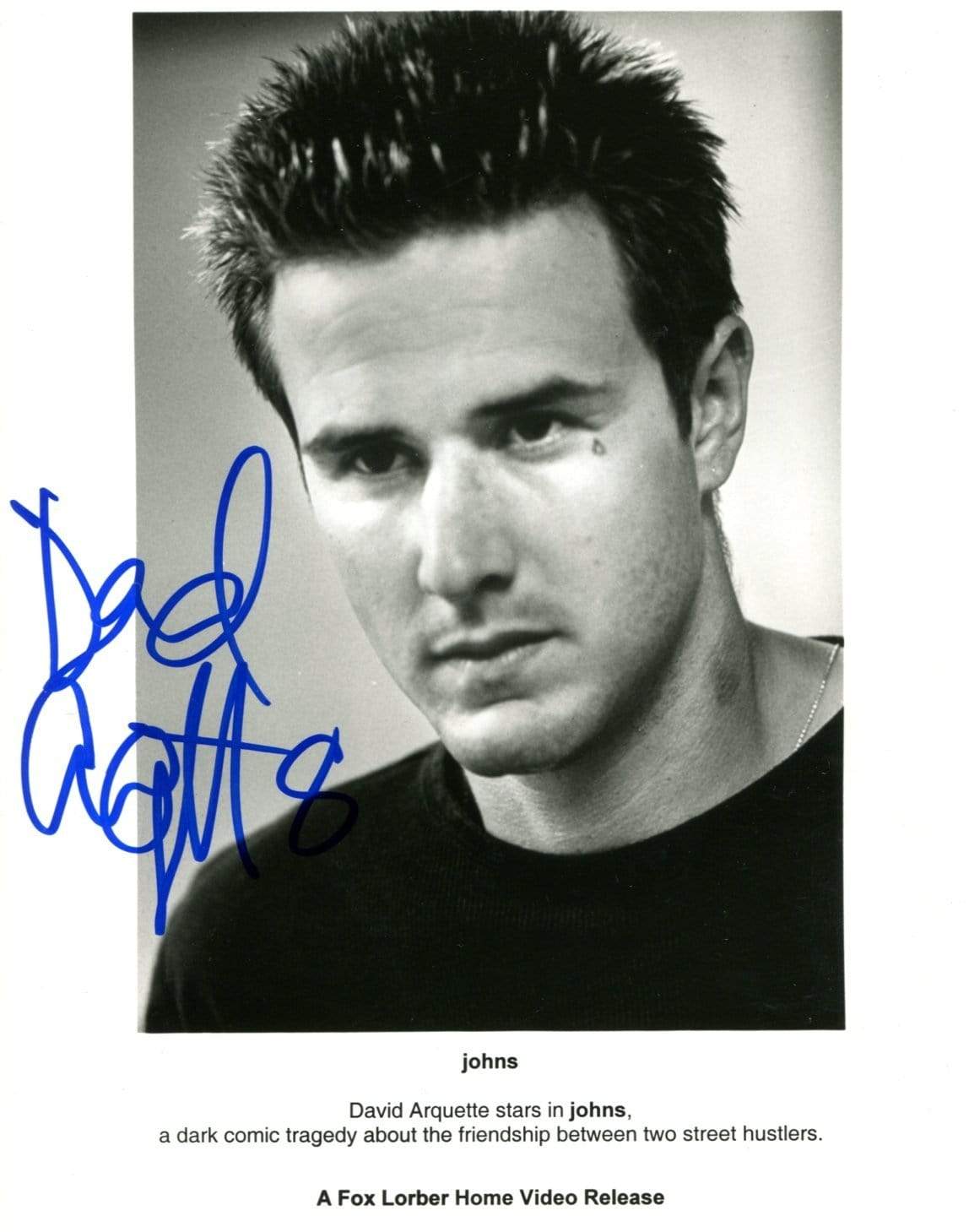 Arquette, David autograph