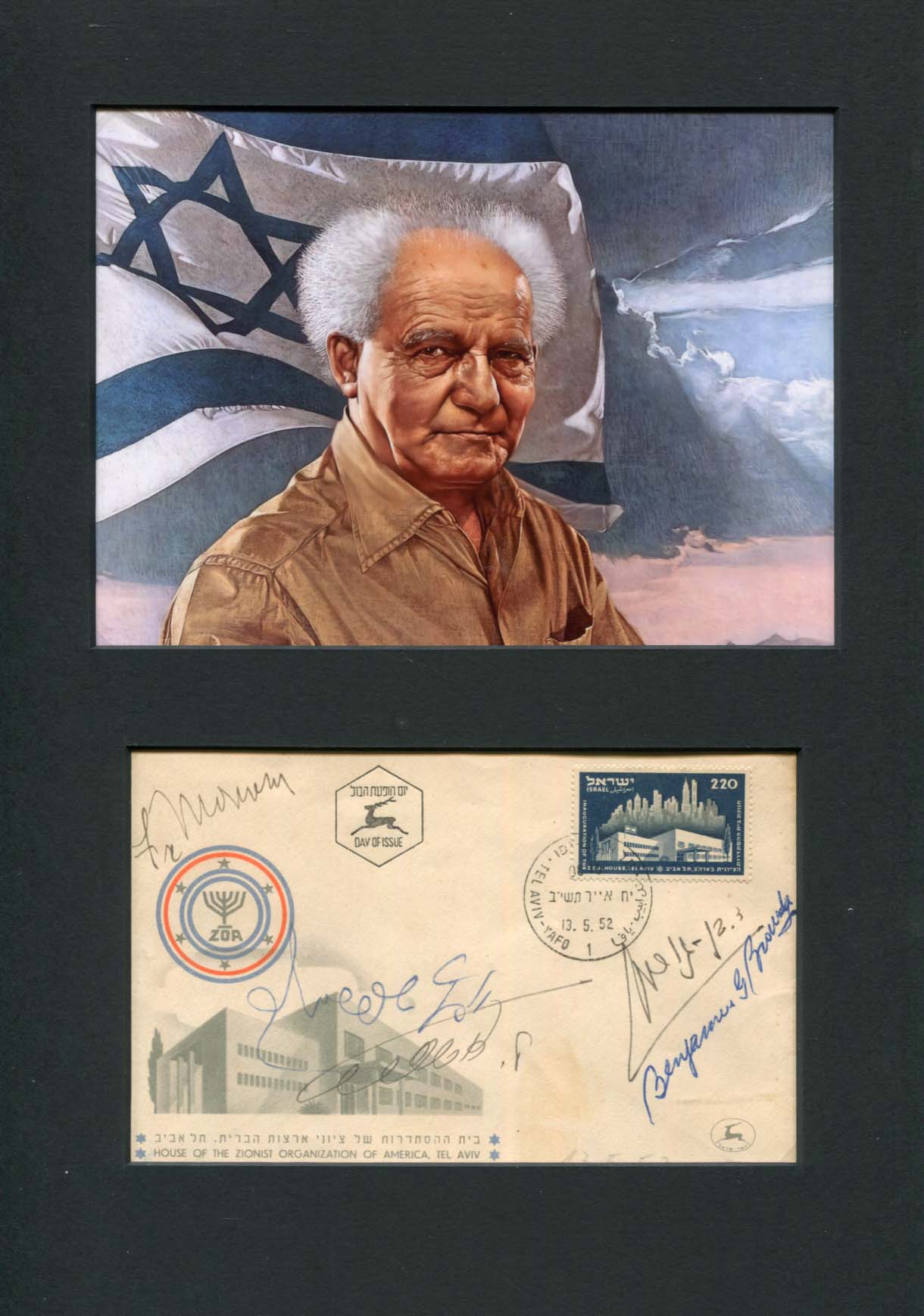David Ben-Gurion Autograph Autogramm | ID 7767874961557
