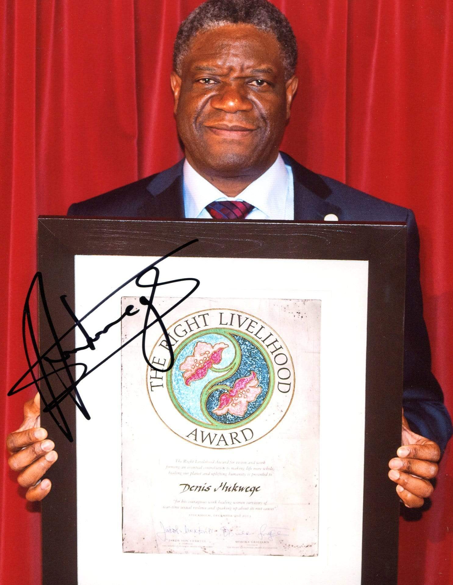 Mukwege, Denis autograph