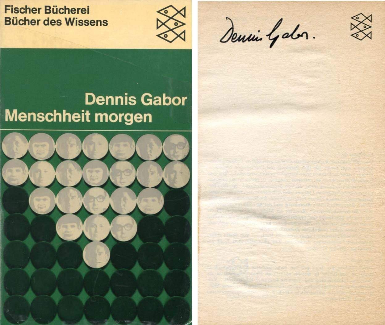 Gabor, Dennis autograph