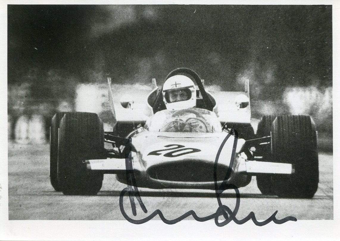 Derek Bell autograph | Signed photograph
