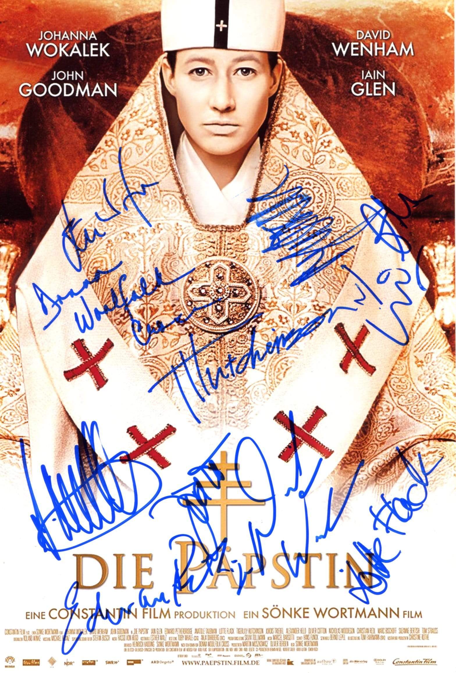 Die Päpstin CAST autograph