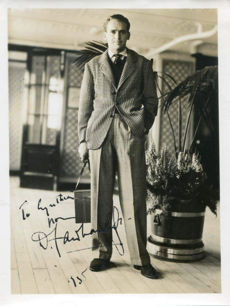 Fairbanks jr., Douglas autograph