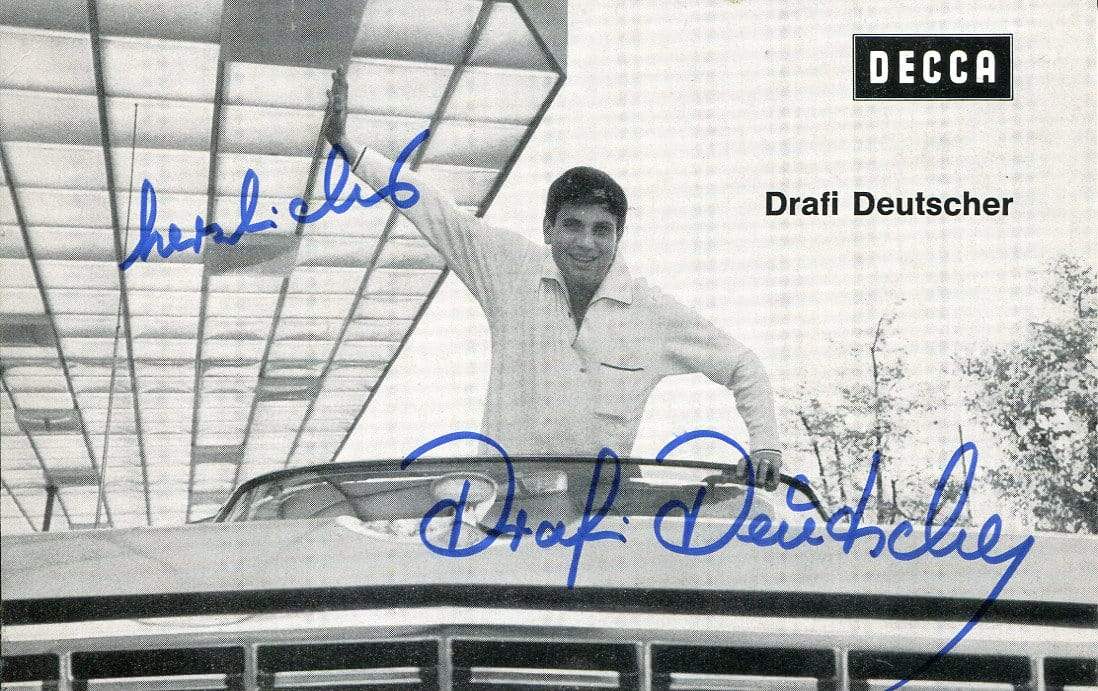 Deutscher, Drafi autograph