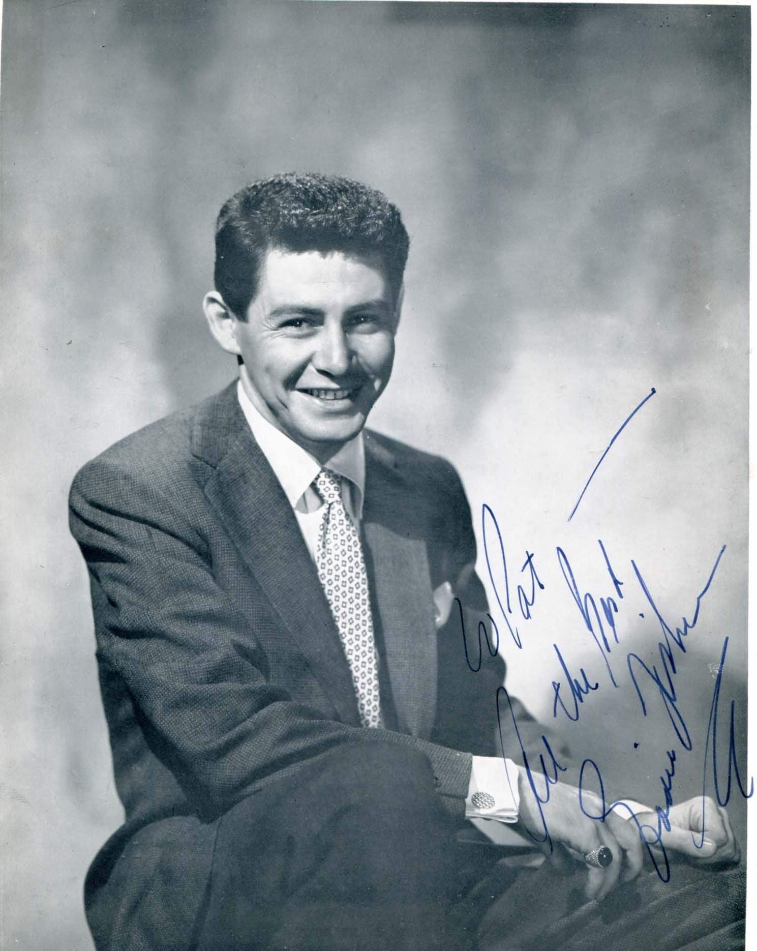 Fisher, Eddie autograph