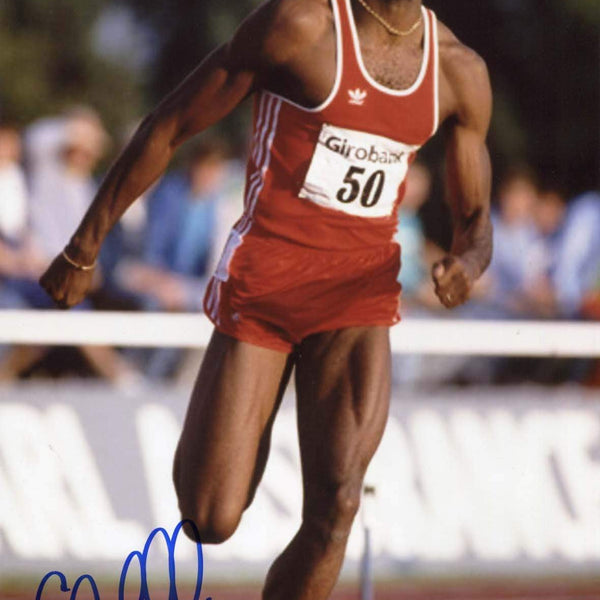 Edwin Moses Autograph