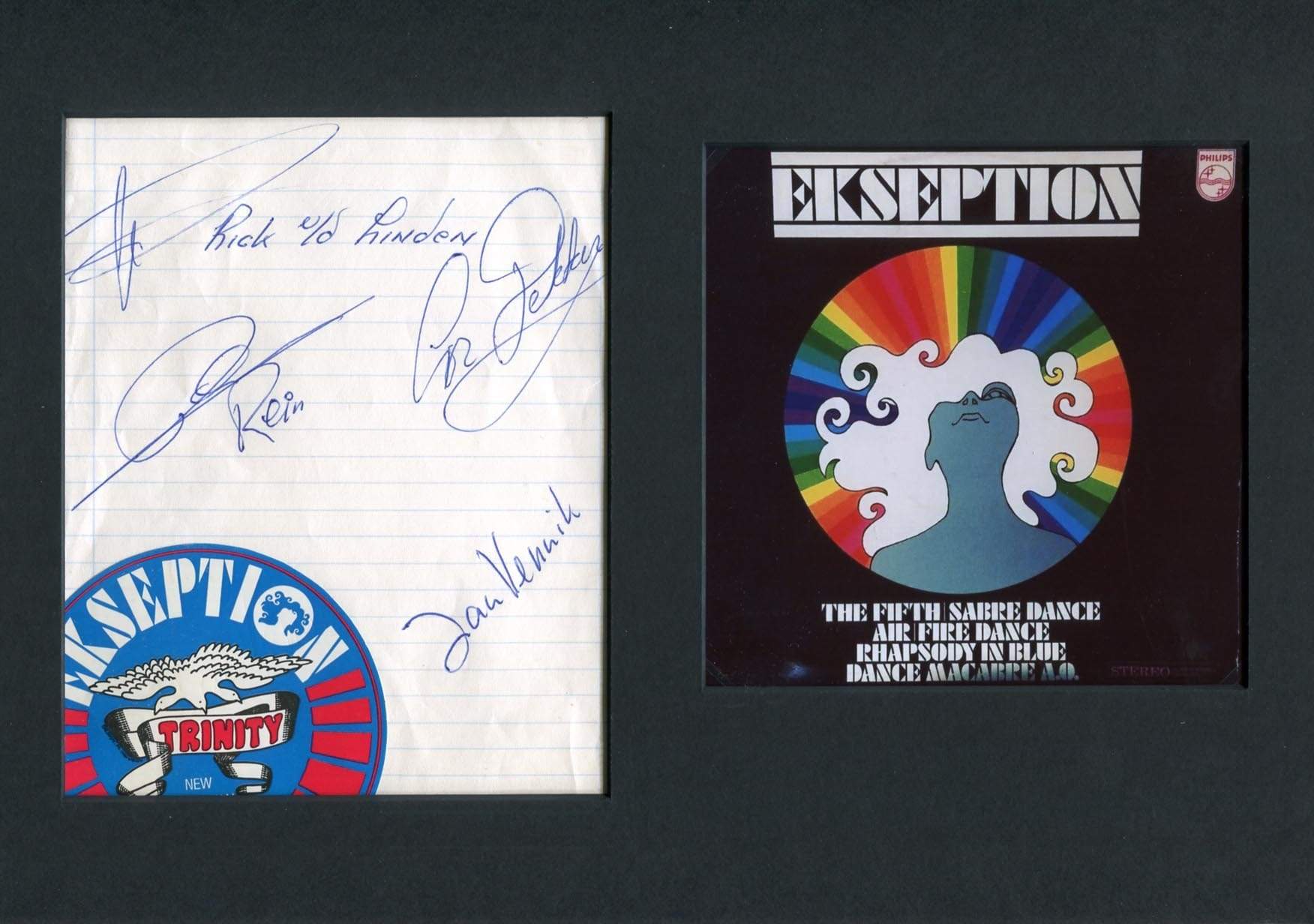 Ekseption autograph