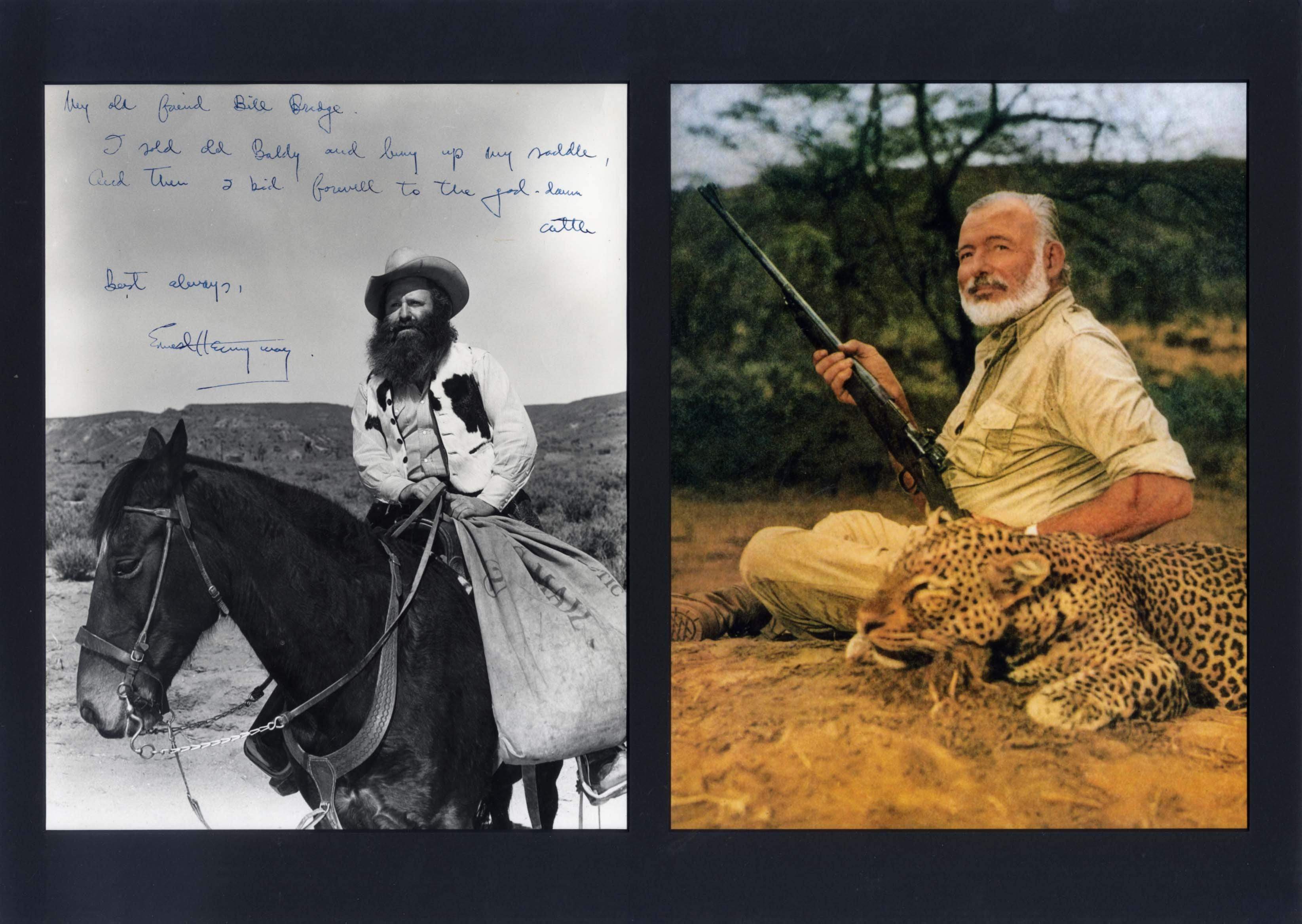 Hemingway, Ernest autograph