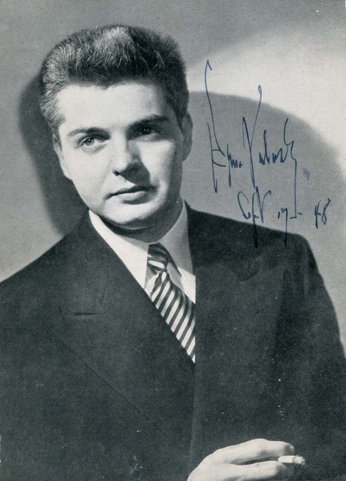 Valasek, Erno autograph