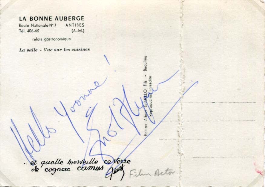 Errol Flynn Autograph Autogramm | ID 7556943741077