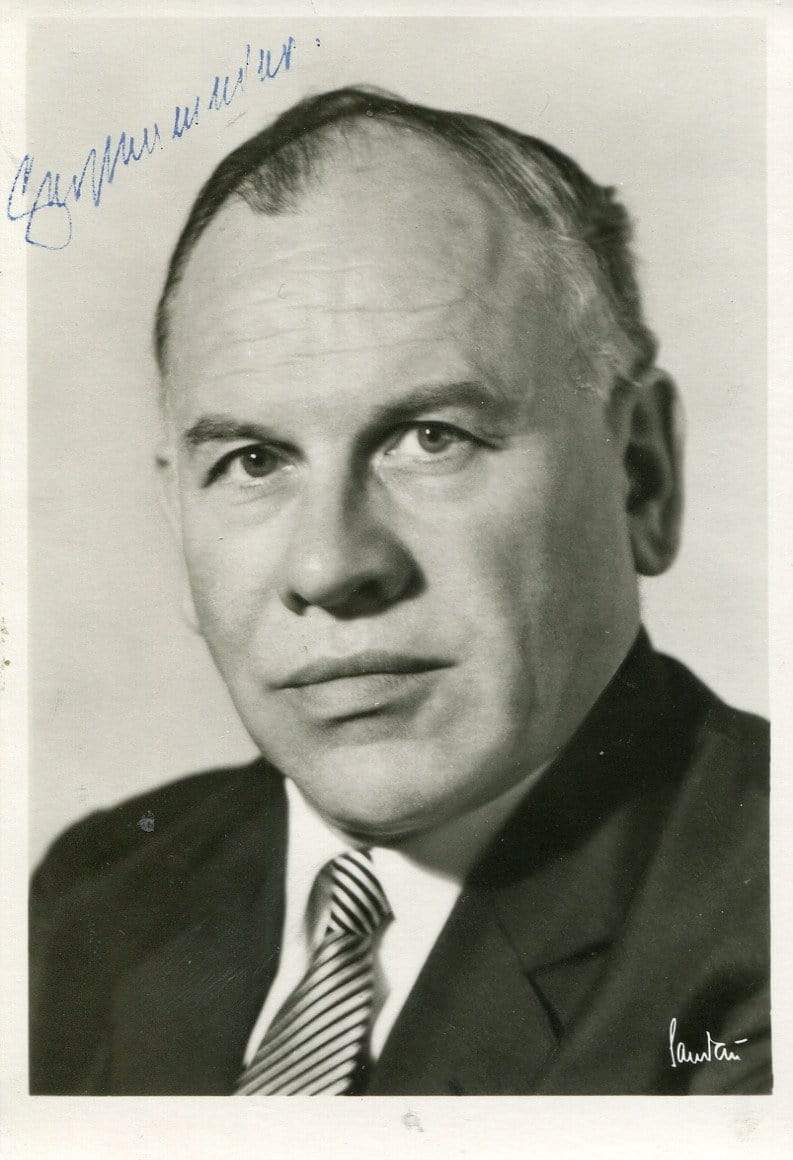 Gerstenmaier, Eugen autograph