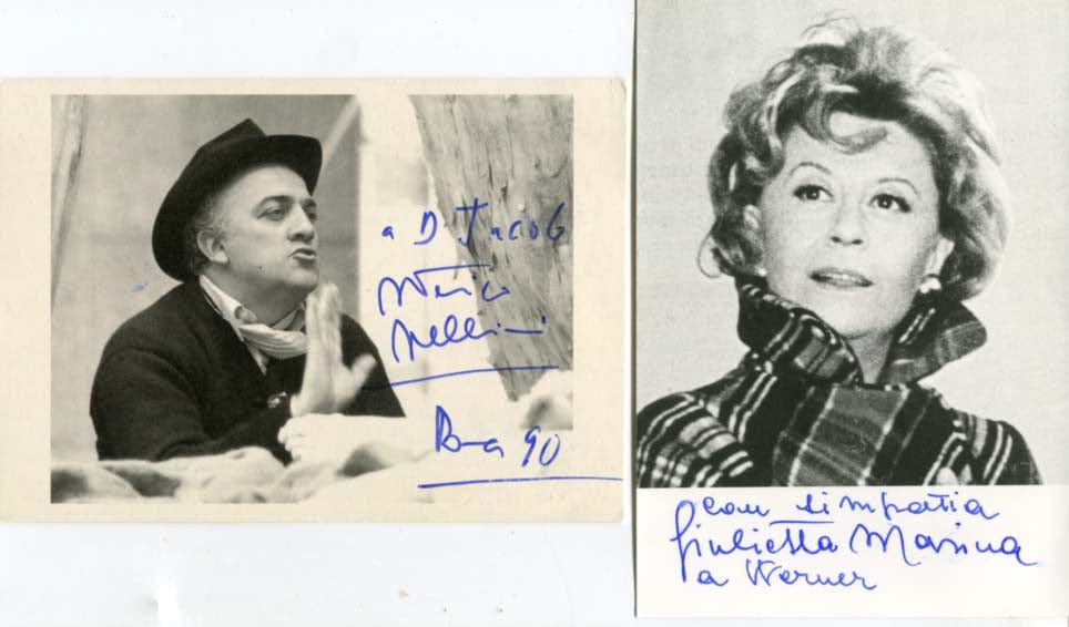 Federico Fellini Autograph Autogramm | ID 7360626393237