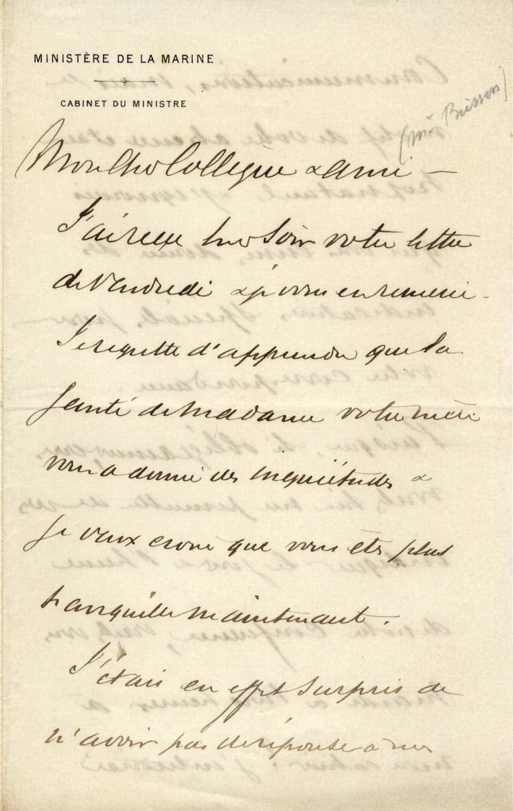 Félix François &amp; Émile Faure &amp; de Girardin Autograph Autogramm | ID 7865915670677