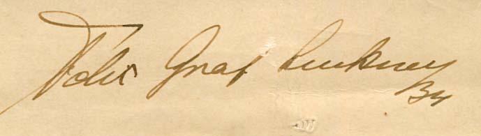 Felix Graf von Luckner  Autograph Autogramm | ID 7231631458453