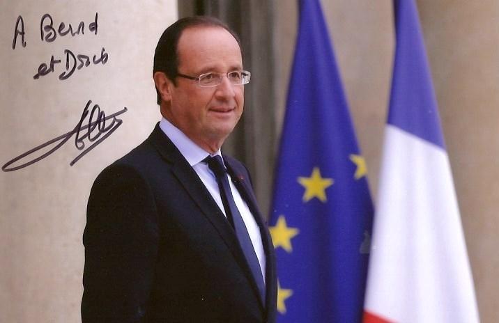 Hollande, François autograph