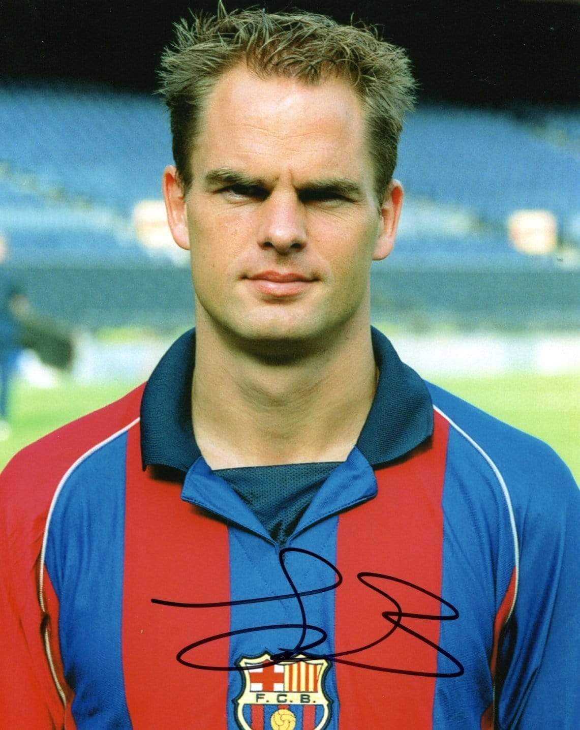 de Boer, Frank autograph