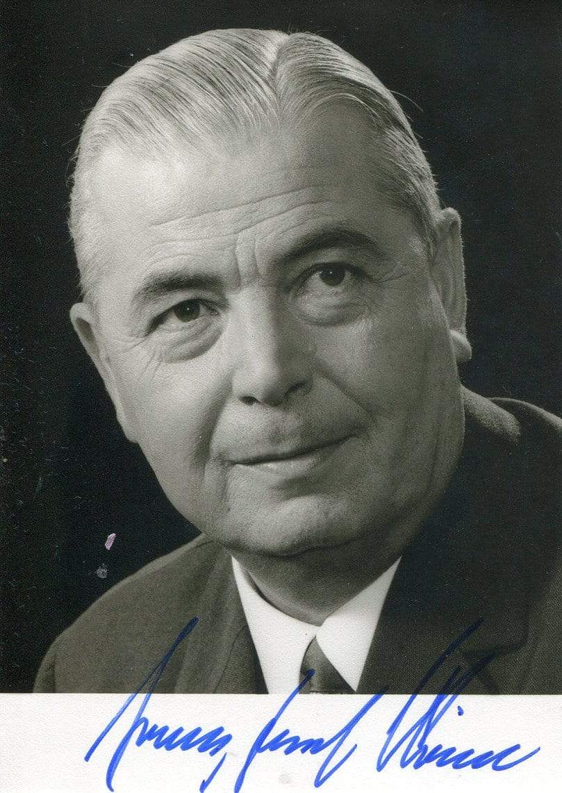 Röder, Franz-Josef autograph