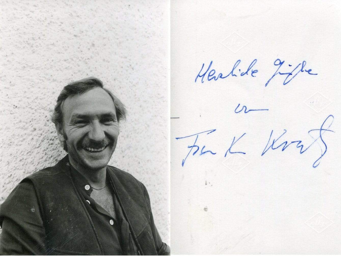 Kroetz, Franz Xaver autograph