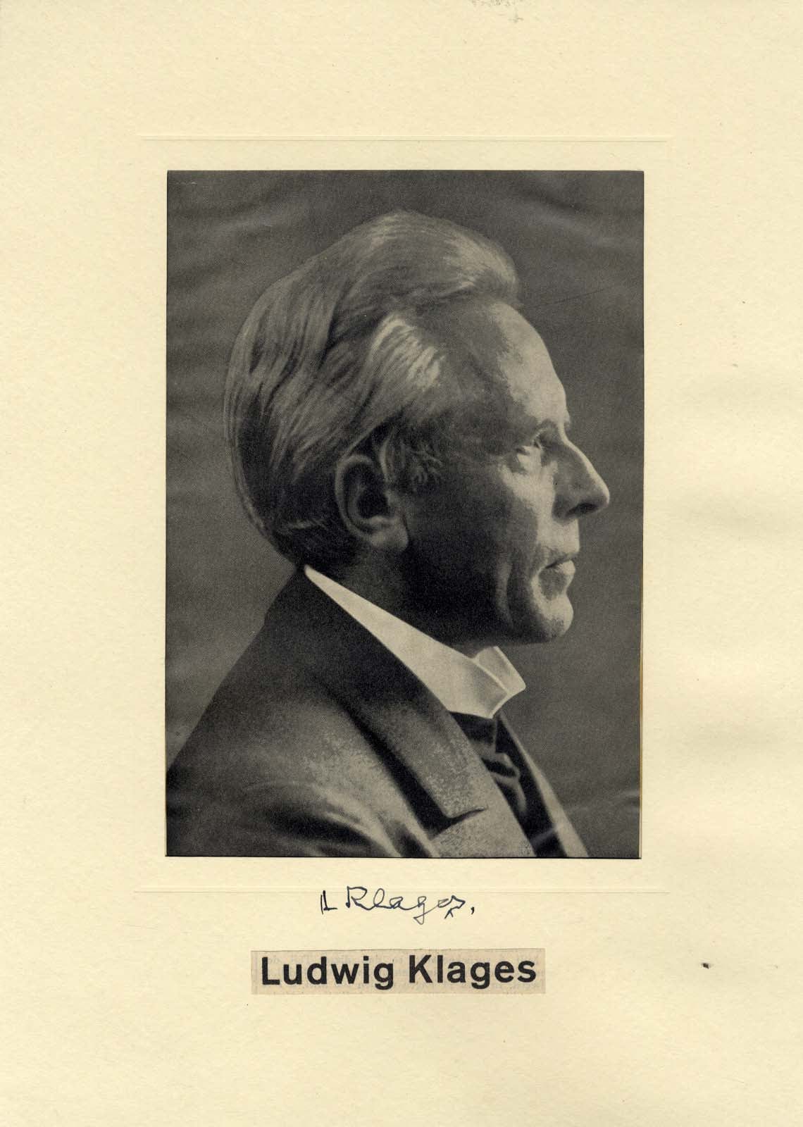 Friedrich Konrad Eduard Wilhelm Ludwig Klages Autograph Autogramm | ID 7497495019669