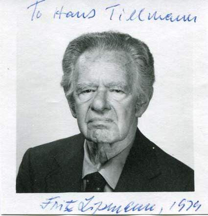 Lipmann, Fritz Albert autograph