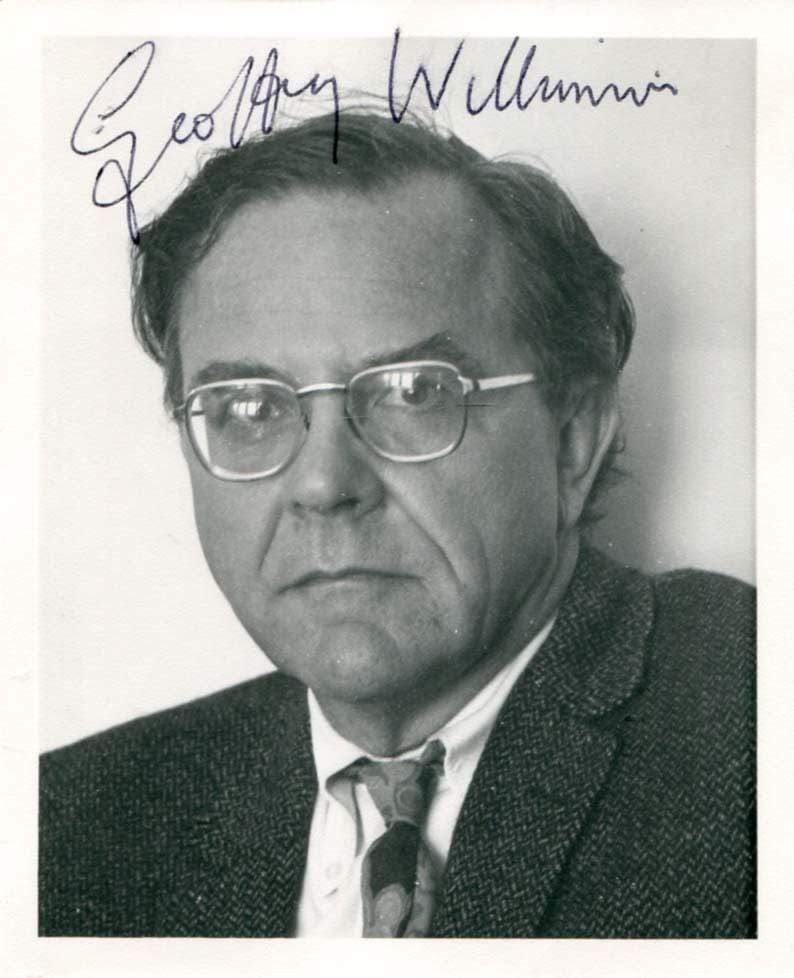 Wilkinson, Geoffrey autograph
