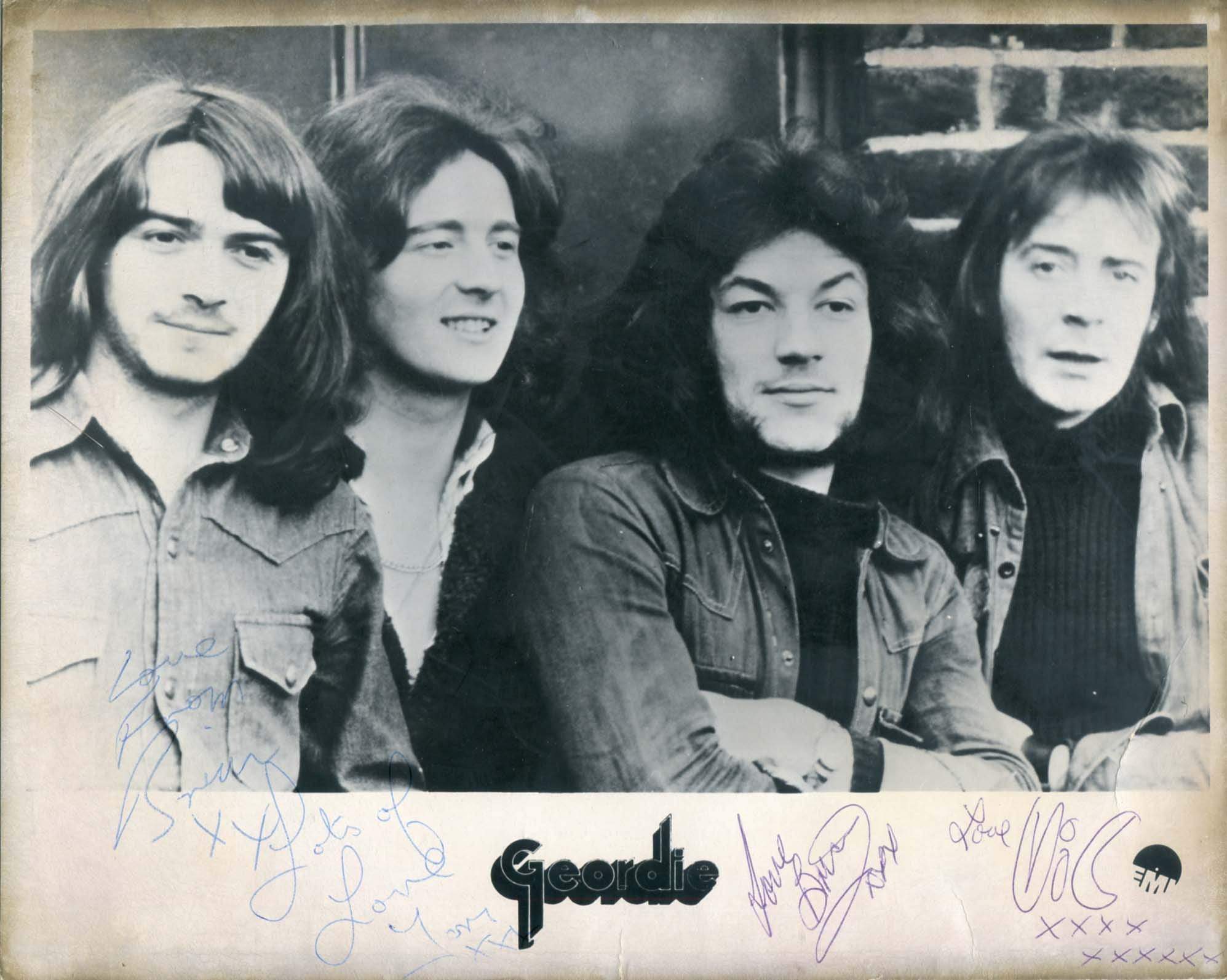 Goerdie (band) autograph