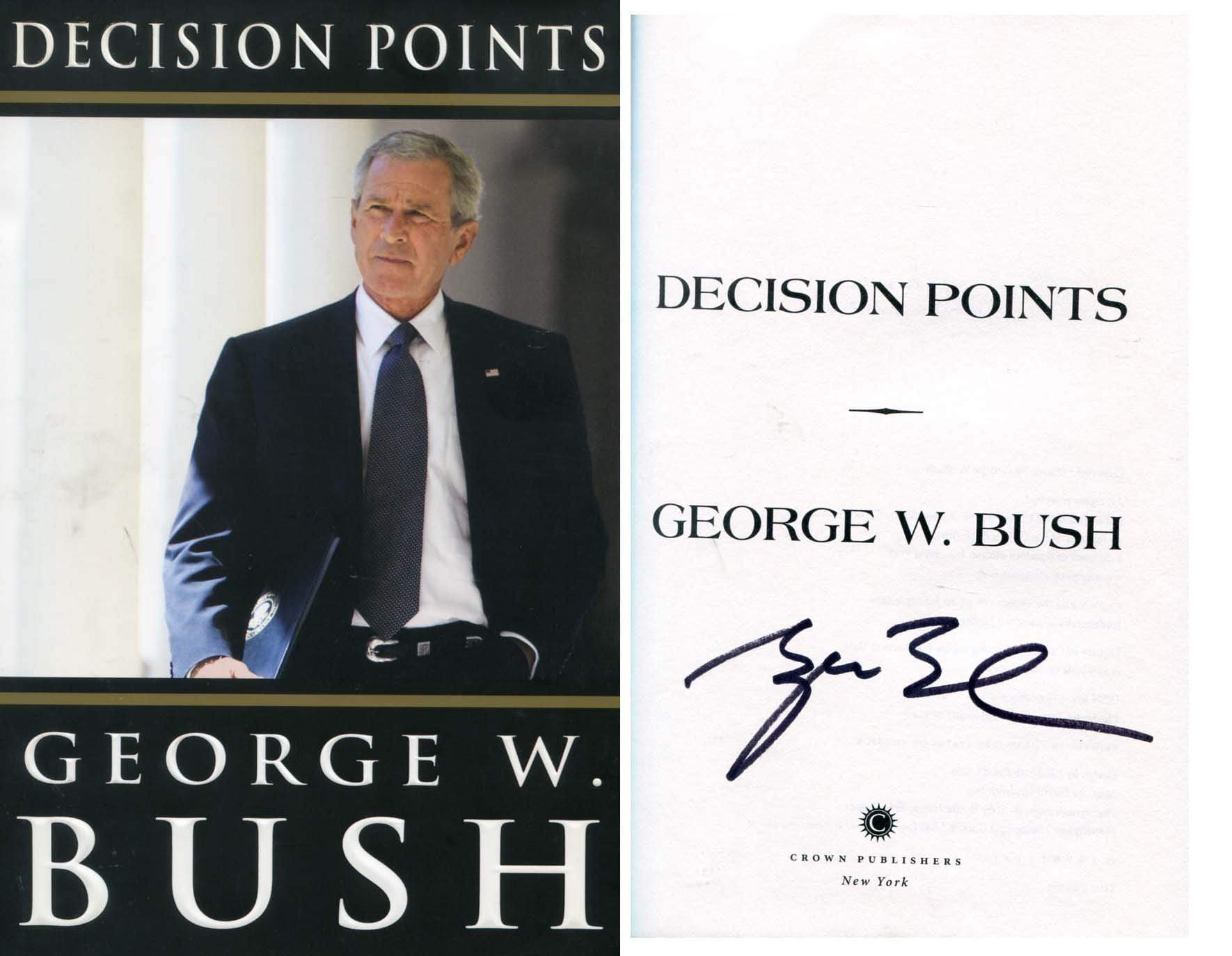 Bush, George W. autograph