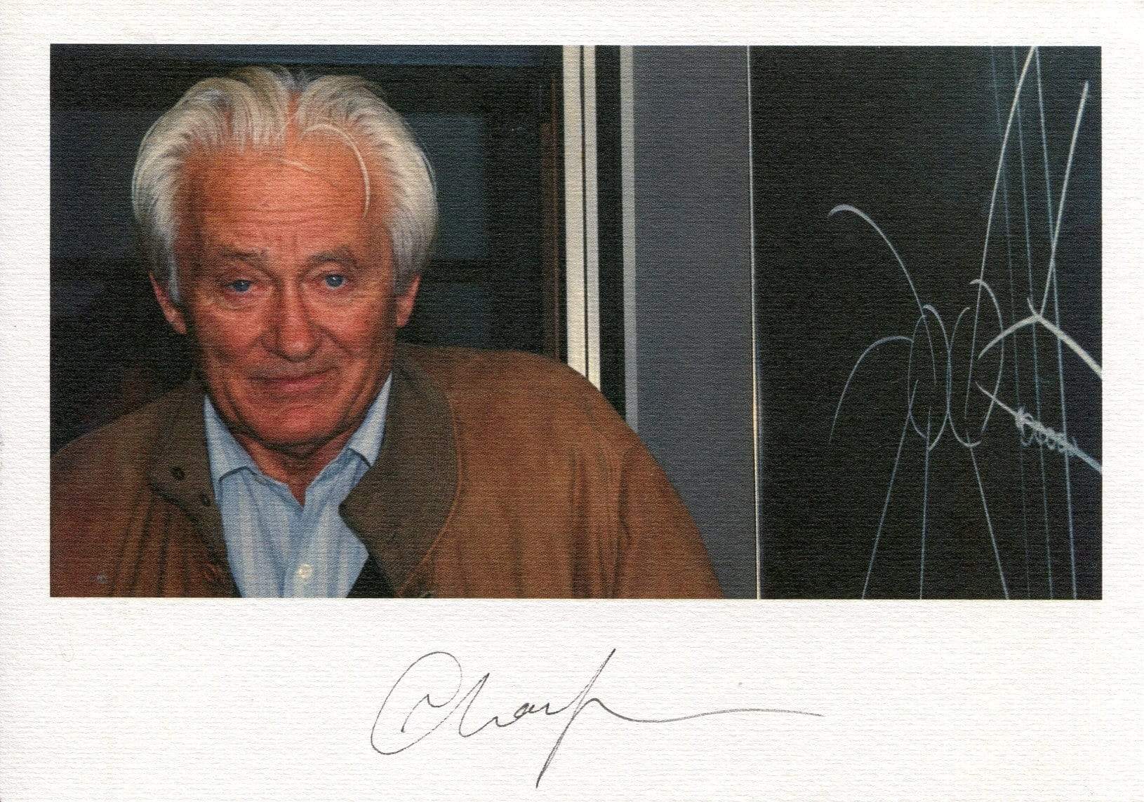 Charpak, Georges autograph
