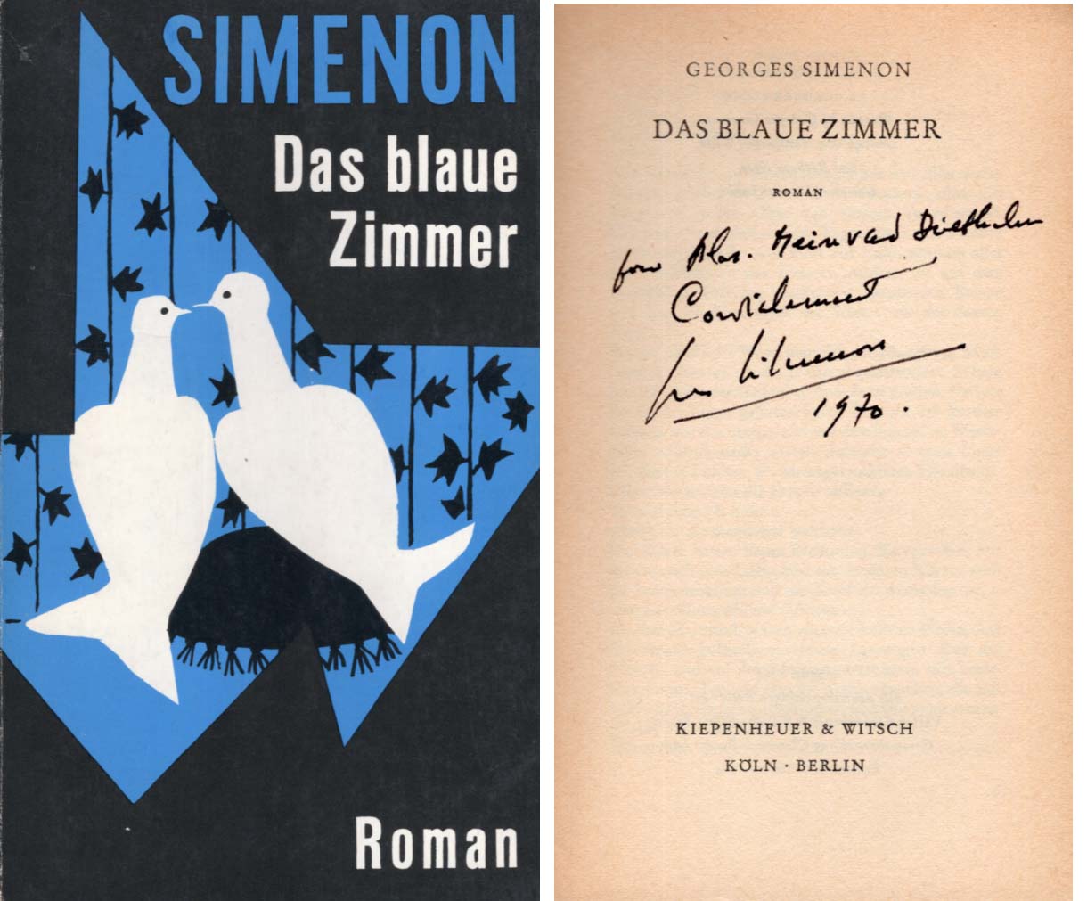 Georges Simenon Autograph Autogramm | ID 7791851864213