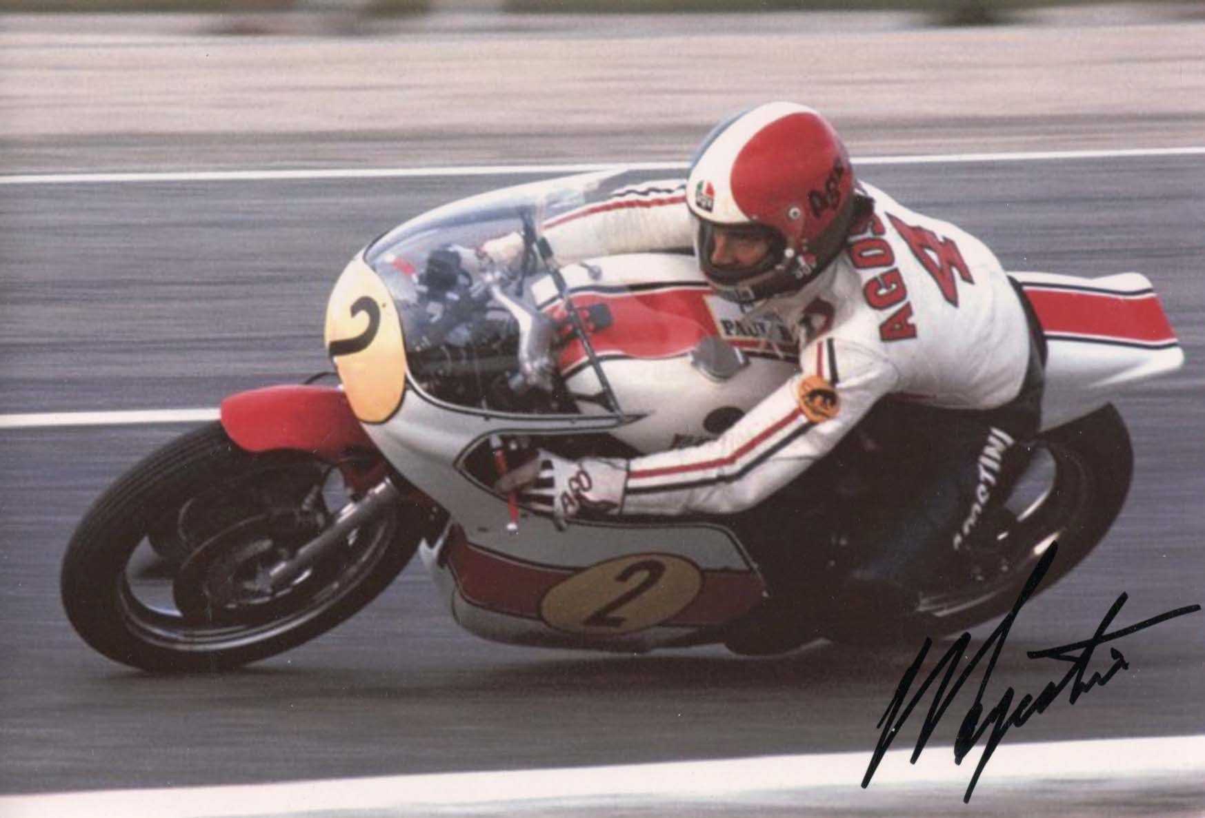 Giacomo Agostini Autograph Autogramm | ID 7792946839701