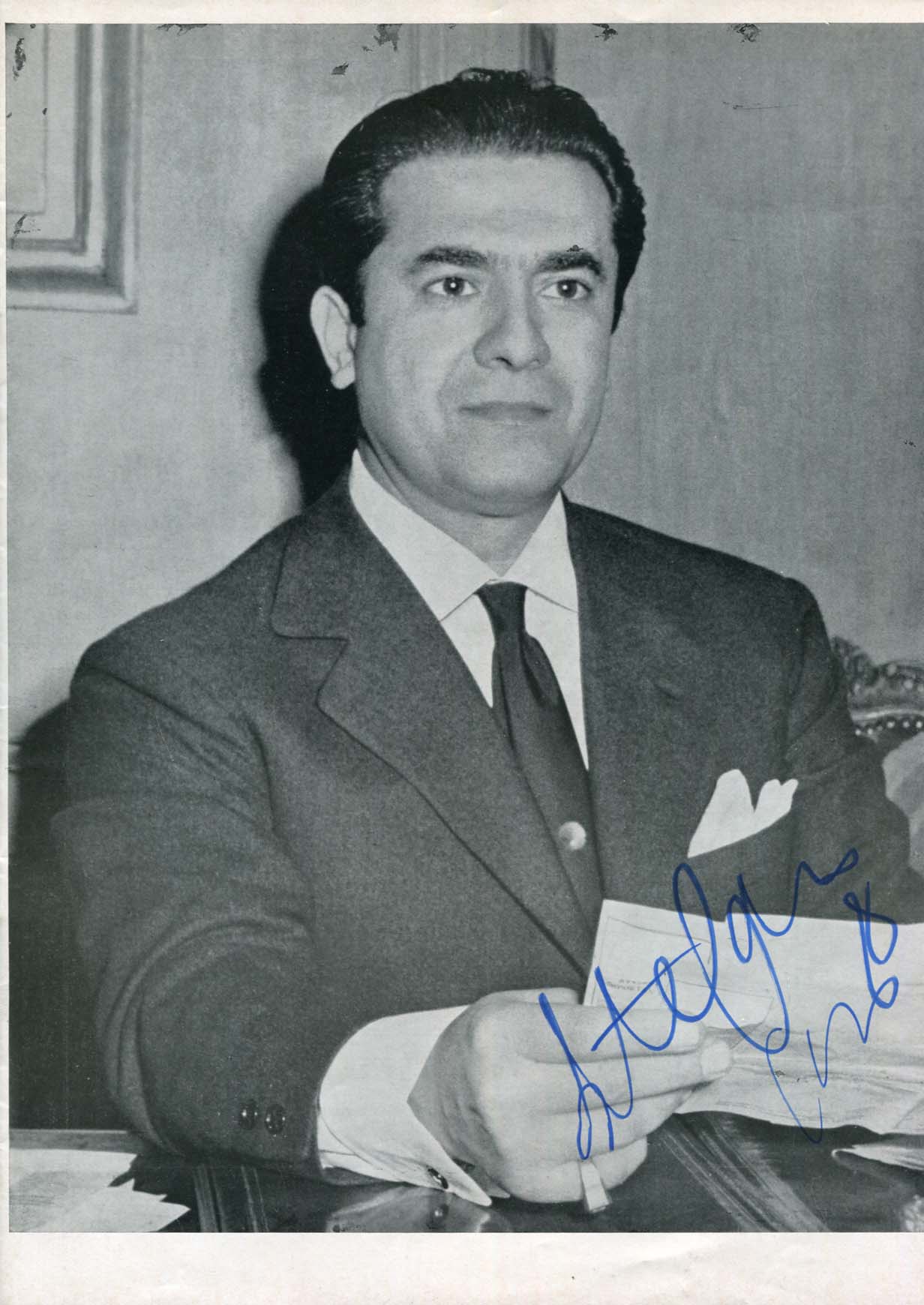 Giuseppe di Stefano Autograph Autogramm | ID 7146333110421