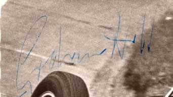 Graham Hill Autograph Autogramm | ID 7376279044245