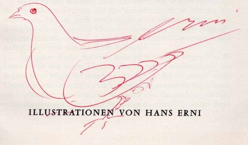 Hans Erni Autogramm
