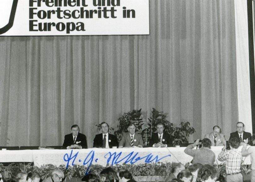 Weber, Hans-Günther autograph