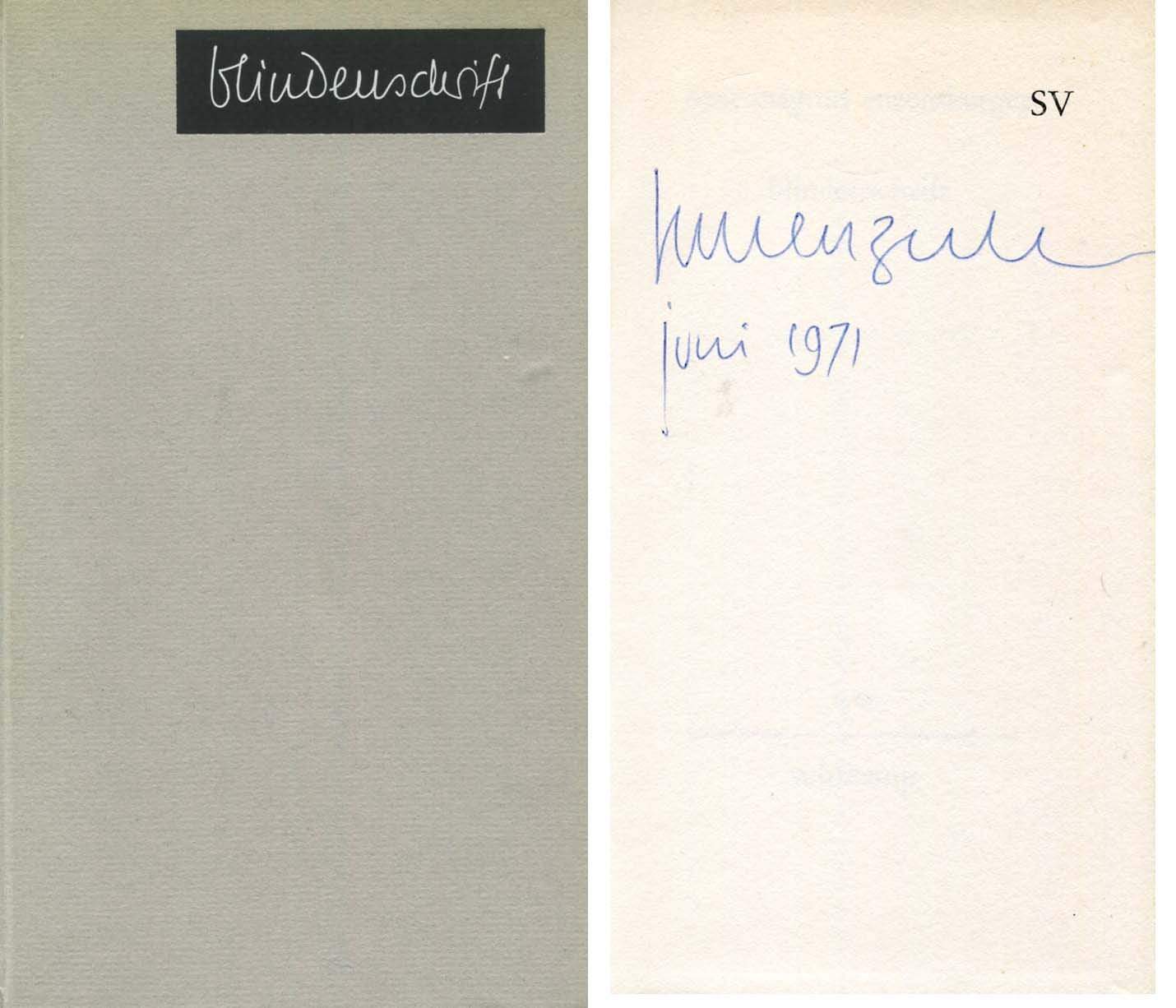 Hans Magnus Enzensberger Autograph Autogramm | ID 7147328274581