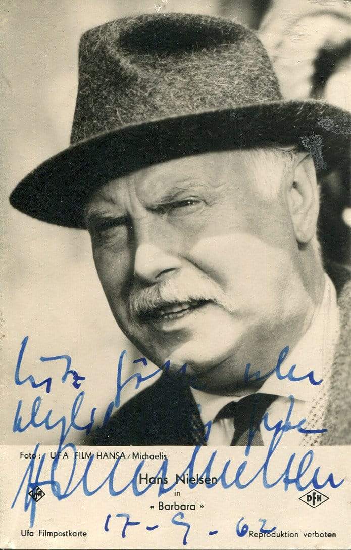 Nielsen, Hans autograph