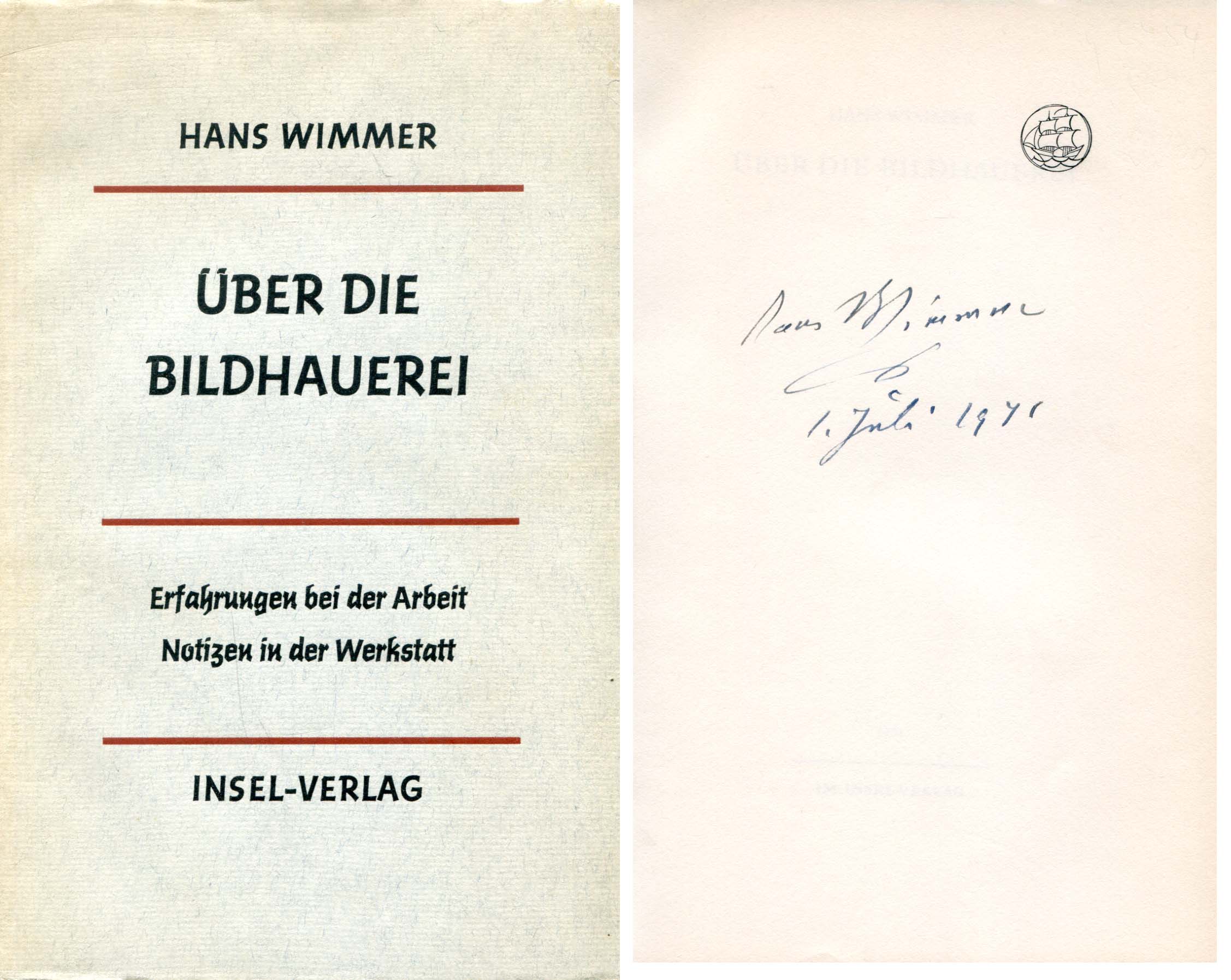 Hans  Wimmer Autograph Autogramm | ID 7069056237717
