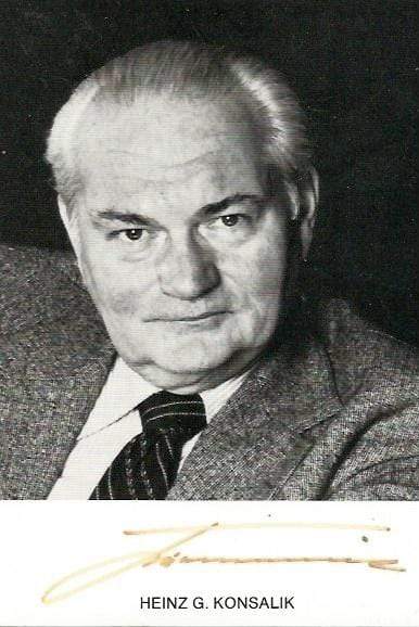 Konsalik, Heinz G. autograph