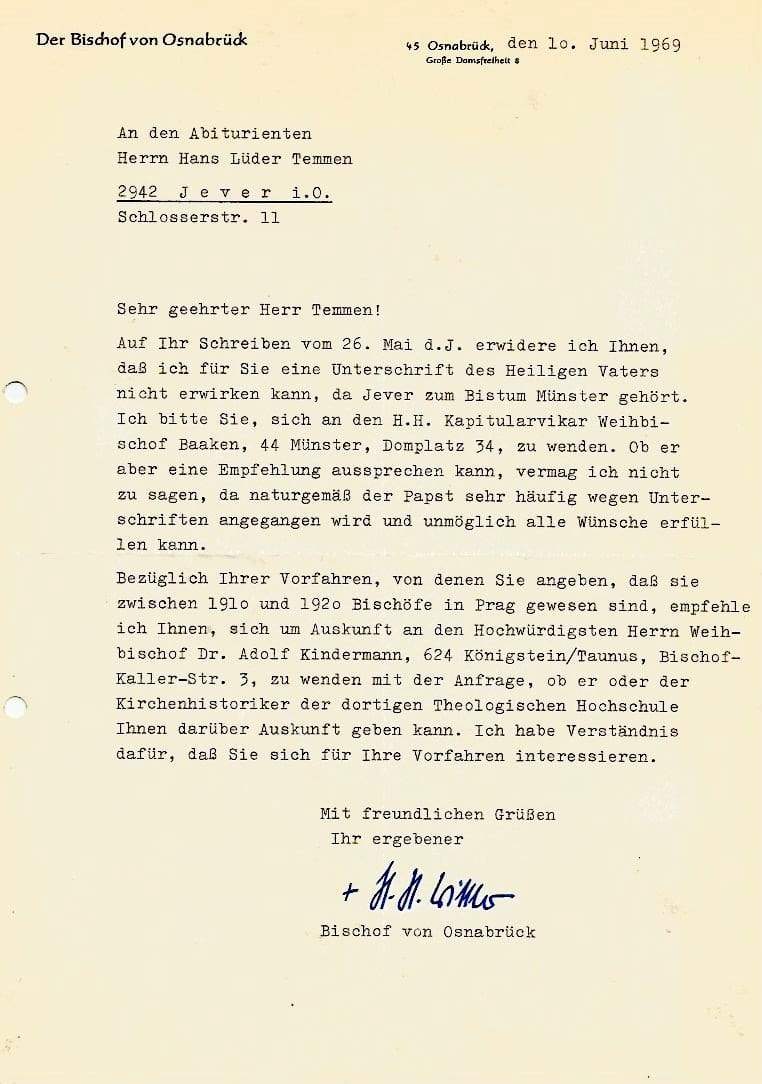 Wittler, Helmut Hermann autograph