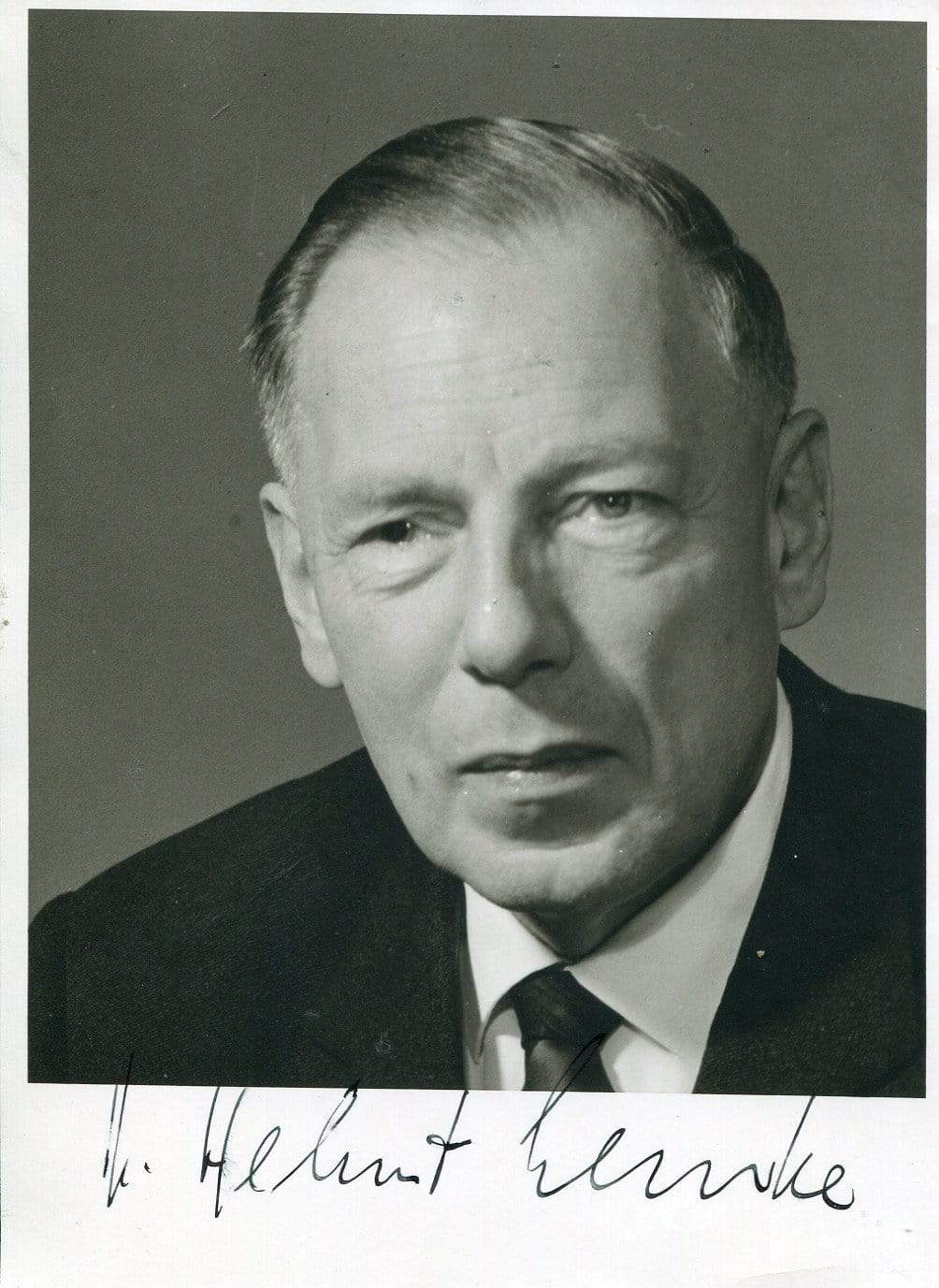 Lemke, Helmut autograph