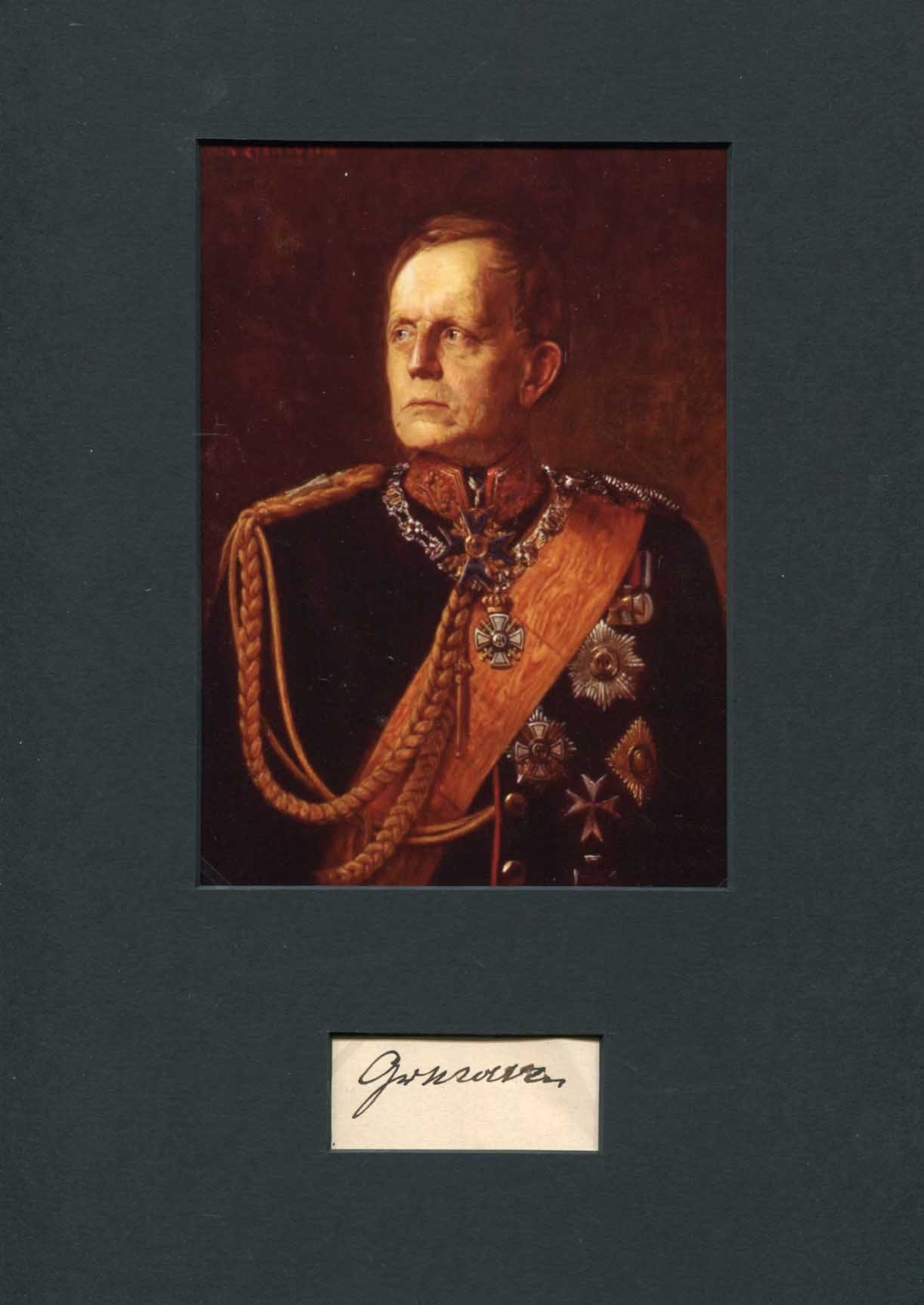 Helmuth Karl Bernhard von Moltke Autograph Autogramm | ID 7836341993621