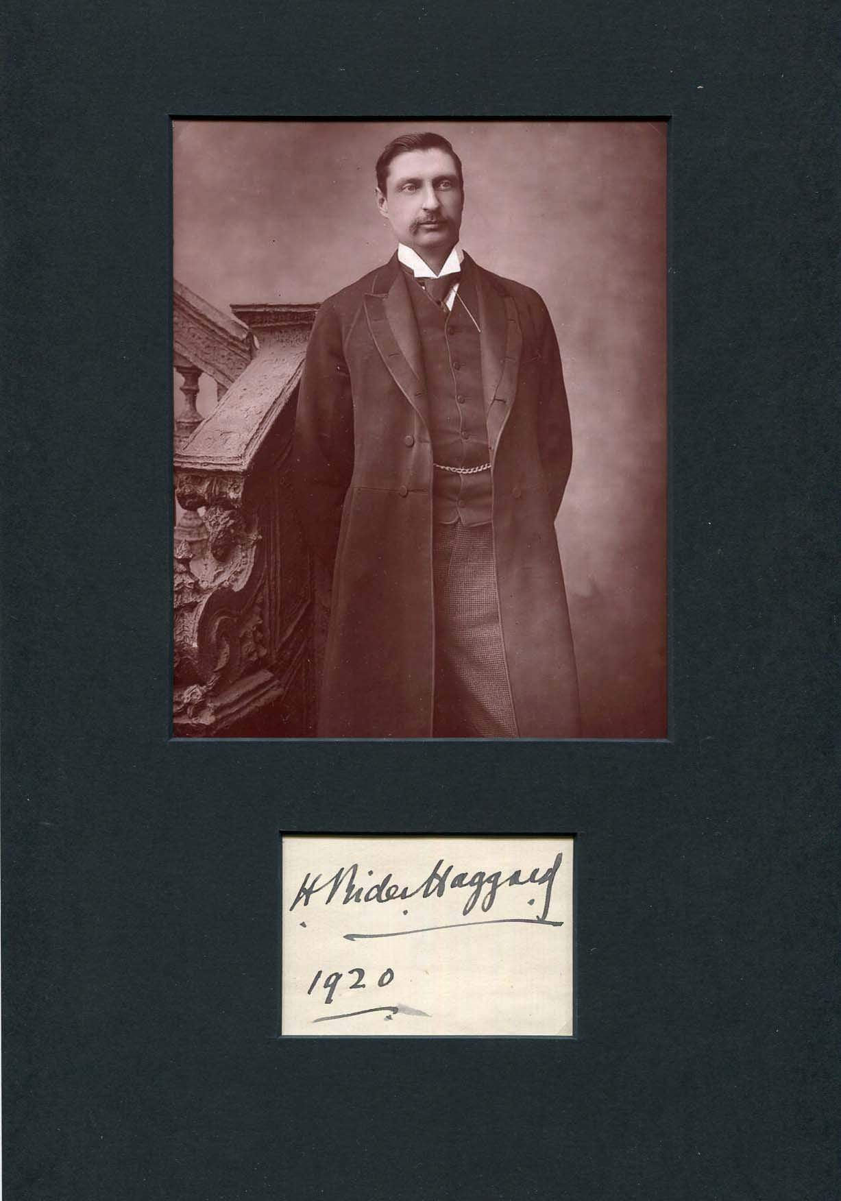 Henry Rider Haggard Autograph Autogramm | ID 7026118852757