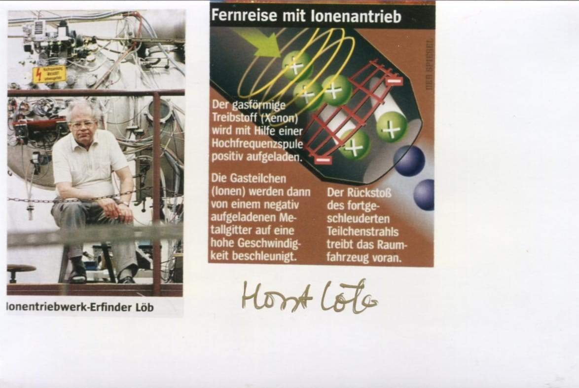 Löb, Horst autograph