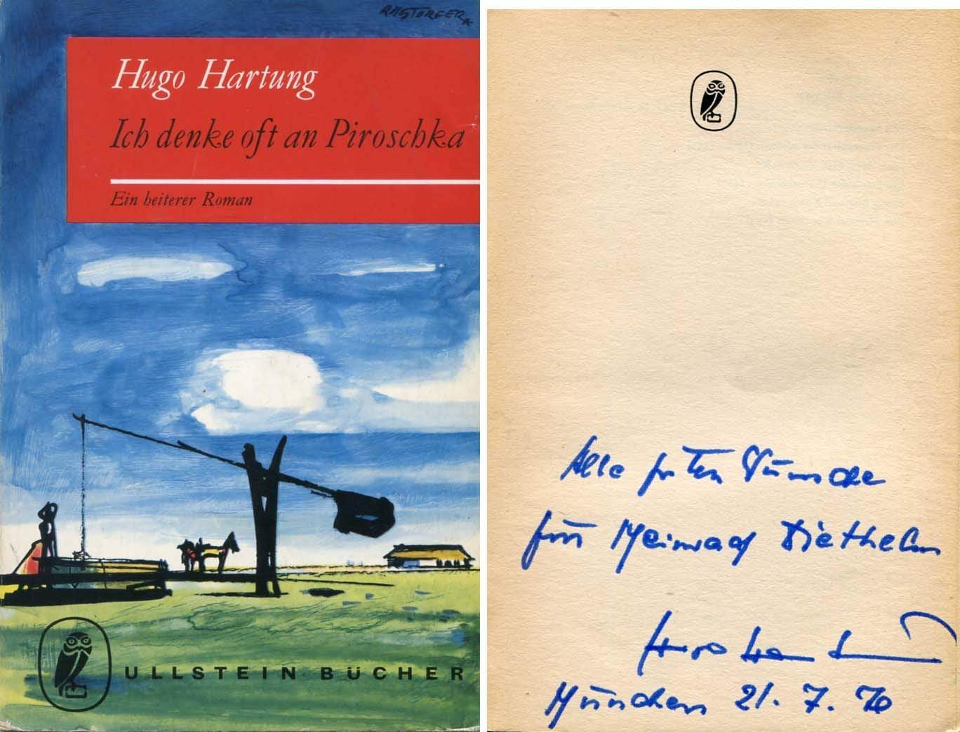 Hartung, Hugo autograph